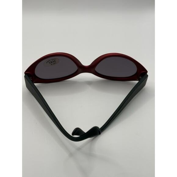 Essence 706 Raspberry Oval Sunglasses Red Black Women Made In Italy main image 8